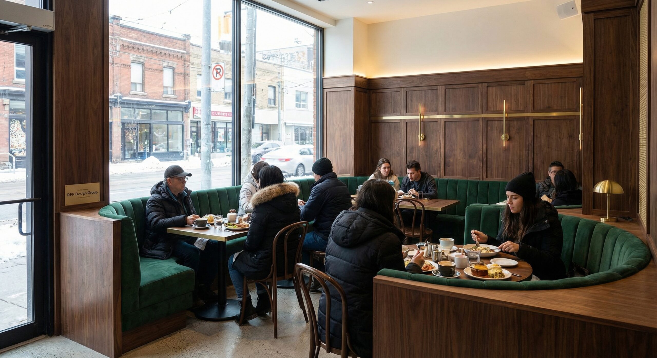 Proven Guide to Restaurant Banquette Seating in Toronto (Comfort, Durability, and Layout) restaurant banquette seating toronto with custom upholstered banquettes and millwork by RFP Design Group