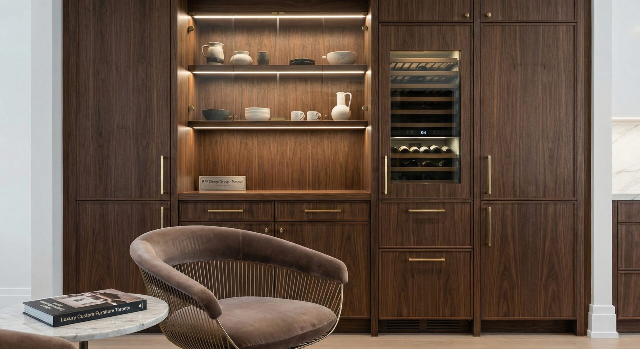 Stunning Luxury Custom Furniture for Toronto Homes: Built-Ins That Fit Like Architecture Luxury custom built-in cabinetry detail in a Toronto home by RFP Design Group featuring luxury custom furniture toronto