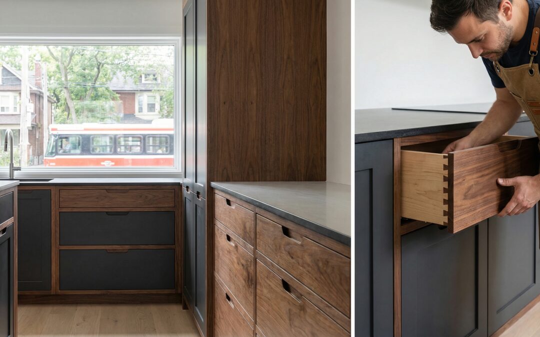 bocado collingwood inspired craftsmanship applied to custom kitchen cabinets in Toronto with durable finishes and precise fit