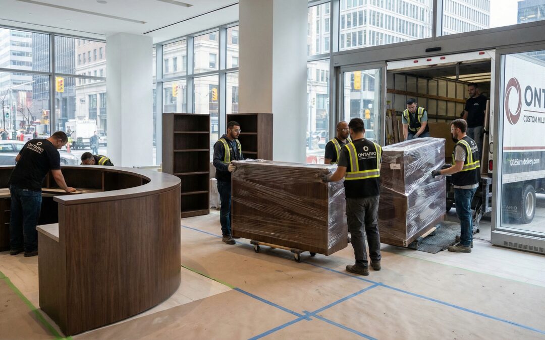 commercial millwork companies ontario delivering custom millwork and bespoke cabinetry in a Toronto interior